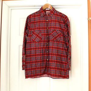Vintage Dickies Flannel Shirt Plaid Men's L